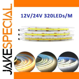 COB LED Strip Light 5/10m Indoor Decor