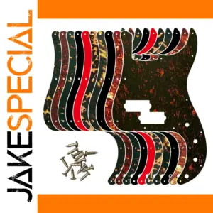 Custom Pickguard for Deluxe P Bass Guitars