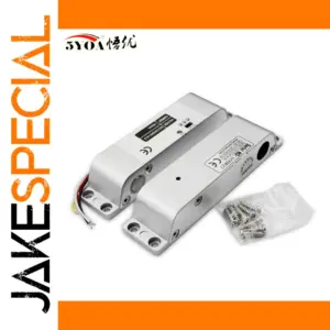 Electric Drop Bolt Lock 150mm Silver for Doors