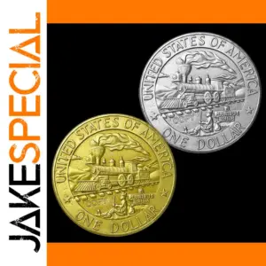 Vintage US Steam Train Challenge Coin 38mm Copper