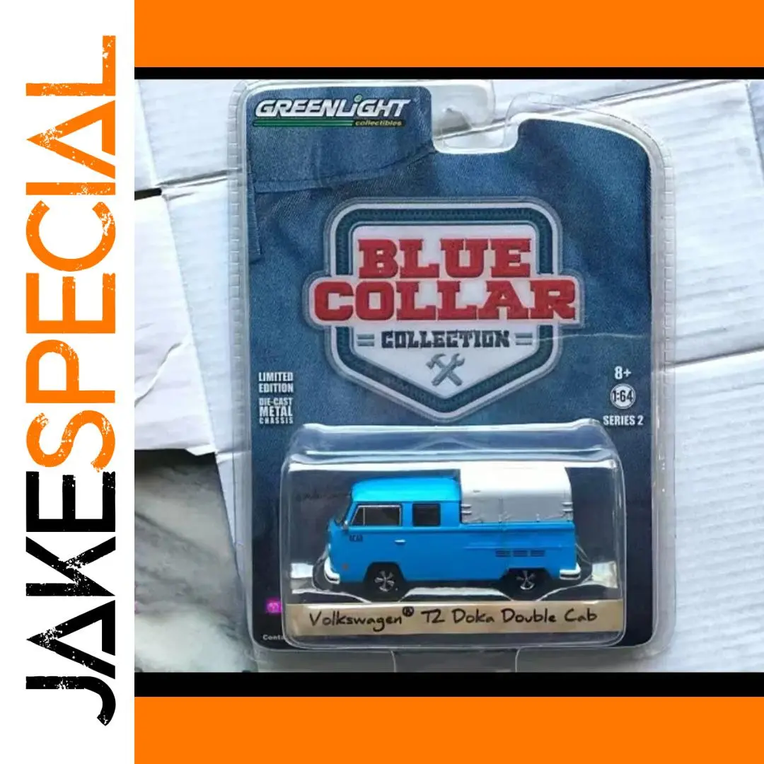 1:64 Volkswagen T2 Doka Double Cab Diecast Model 1 1:64 Volkswagen T2 Doka Double Cab Diecast Model