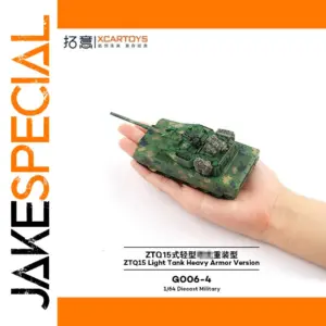 Camouflage Light Tank Model 1/64 Scale