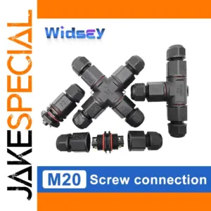 Waterproof LED Connector Set - 300V, 20A