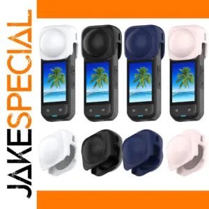 Silicone Lens Cap for Insta360 X4/X5 Cameras