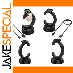 Black Fast Charger for Samsung Galaxy Fit 3 SM-R390