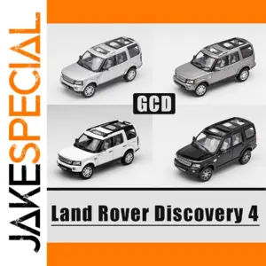 Land Rover Discovery 4 1/64 Diecast Model in Silver