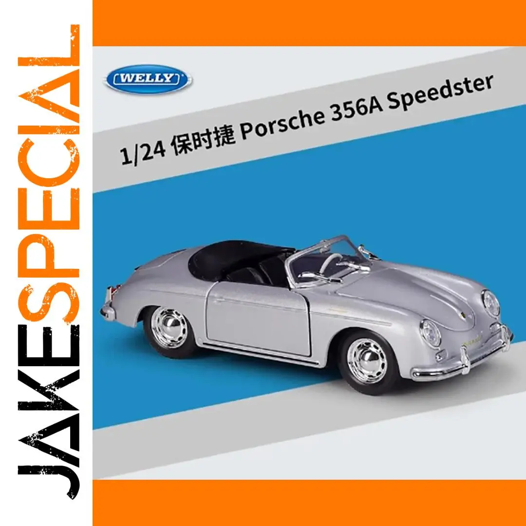 WELLY 1/24 Scale Porsche 356A Speedster Model 1 WELLY 1/24 Scale Porsche 356A Speedster Model