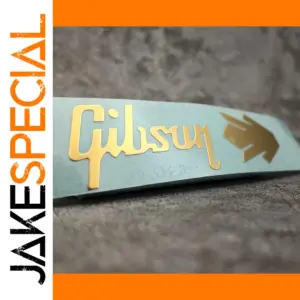 Gold Metal Decal for Guitar Peghead