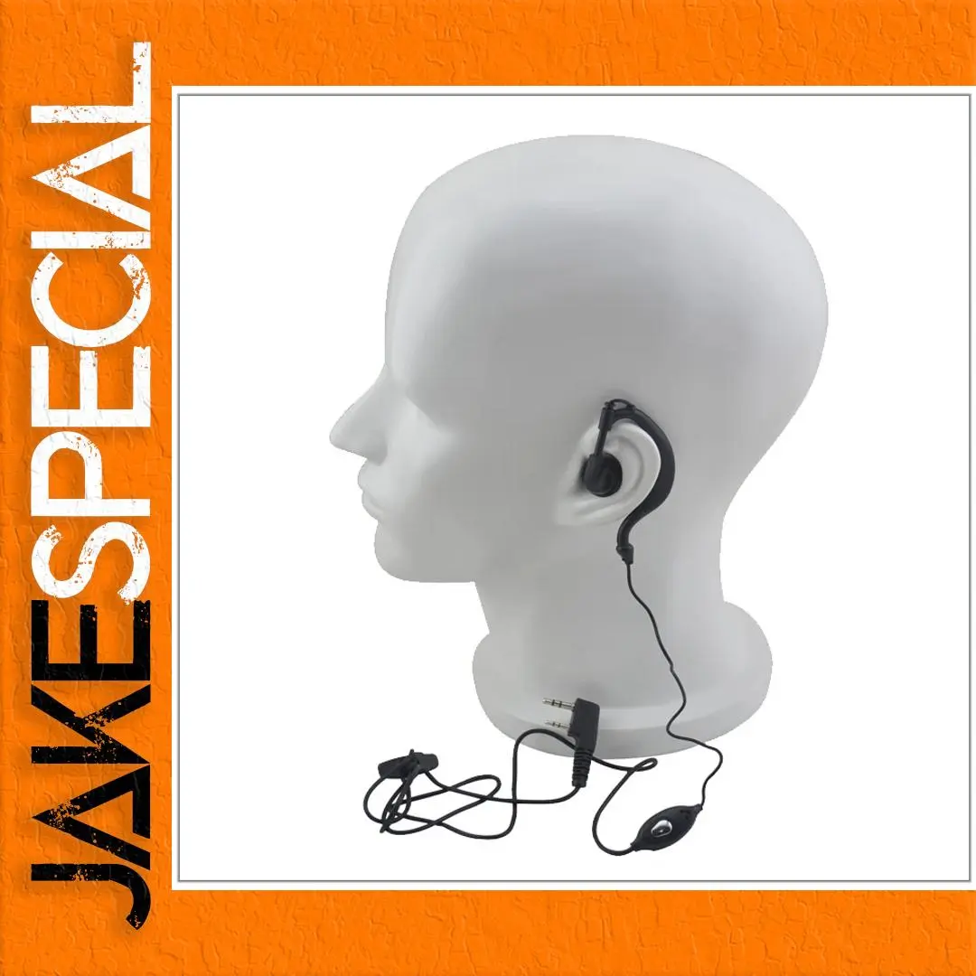 G-Style Earpiece with PTT for Radios 1 G-Style Earpiece with PTT for Radios