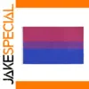Vibrant LGBT Bi Pride Flag 90x150cm