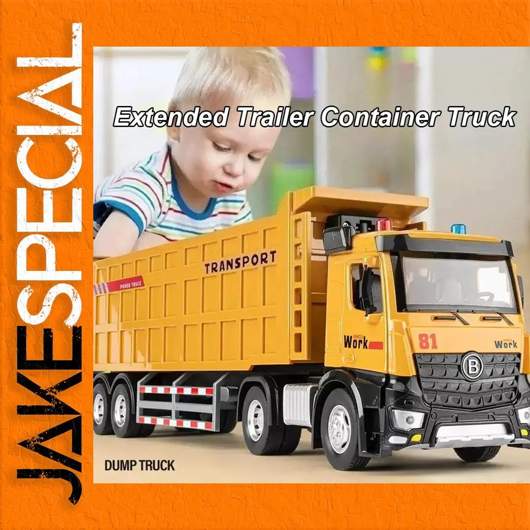 Vibrant 1:24 Scale Diecast Transport Truck 1 Vibrant 1:24 Scale Diecast Transport Truck