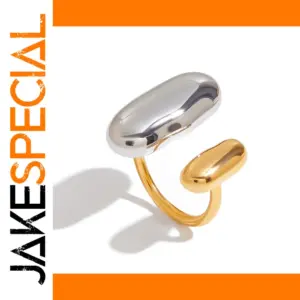 Unisex Stainless Steel Geometric Ring