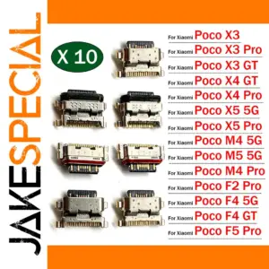 Micro USB Charging Socket Set for Xiaomi Devices