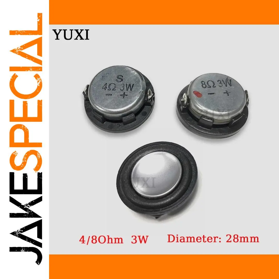 Mini 1-Inch 3W Full-Range Speaker 4Ω/8Ω 1 Mini 1-Inch 3W Full-Range Speaker 4Ω/8Ω