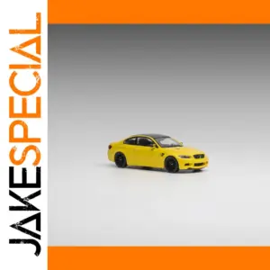 Vibrant Yellow BMW M3 E92 Die-Cast Model