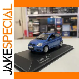 Vibrant Blue 1/43 Toyota Yaris TS Diecast Model