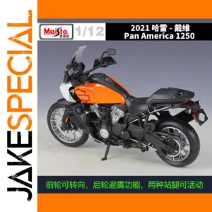 Maisto 2021 Pan America 1250 Motorcycle Model