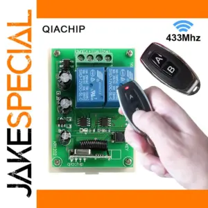 433MHz Dual-Channel RF Wireless Control System