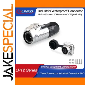 High-Temp M12 Waterproof Push-Pull Connector