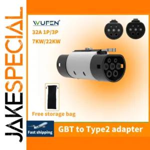 GBT to Type 2 EVSE Adapter for Charging