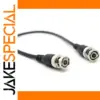 1-Meter Black BNC Coaxial Video Cable