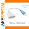 USB 2.0 to DB9 Serial Adapter Cable 10cm