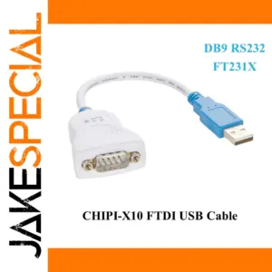 USB 2.0 to DB9 Serial Adapter Cable 10cm