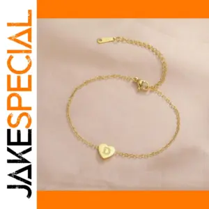 Elegant Gold or Steel Charm Bracelet for Women
