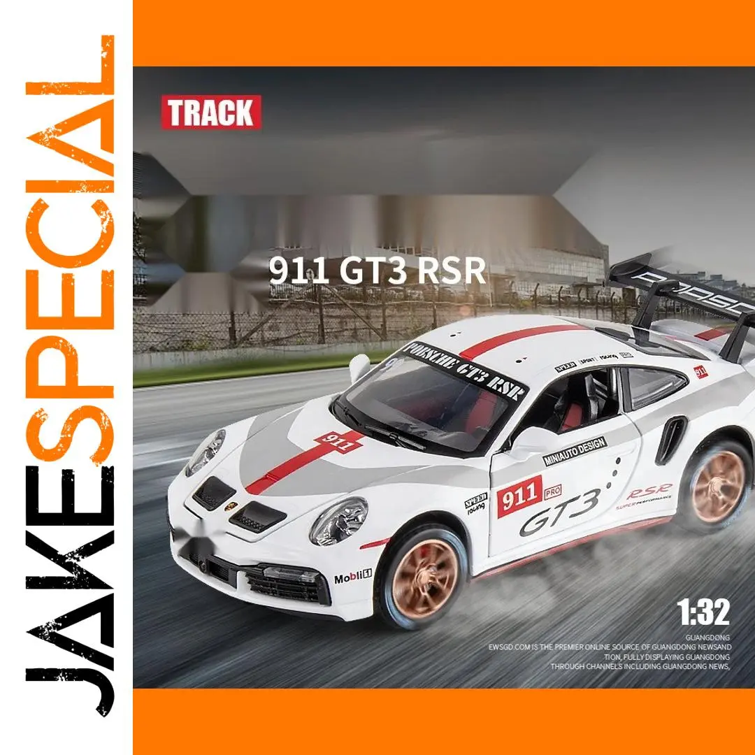 1:32 Porsche 911 GT3 RSR Model with Sound and Lights 1 1:32 Porsche 911 GT3 RSR Model with Sound and Lights