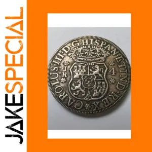 Replica 1767-1770 Bolivia 4 Reales Coin
