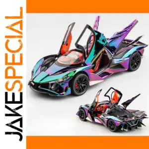 1:24 Scale Iridescent Supercar Model