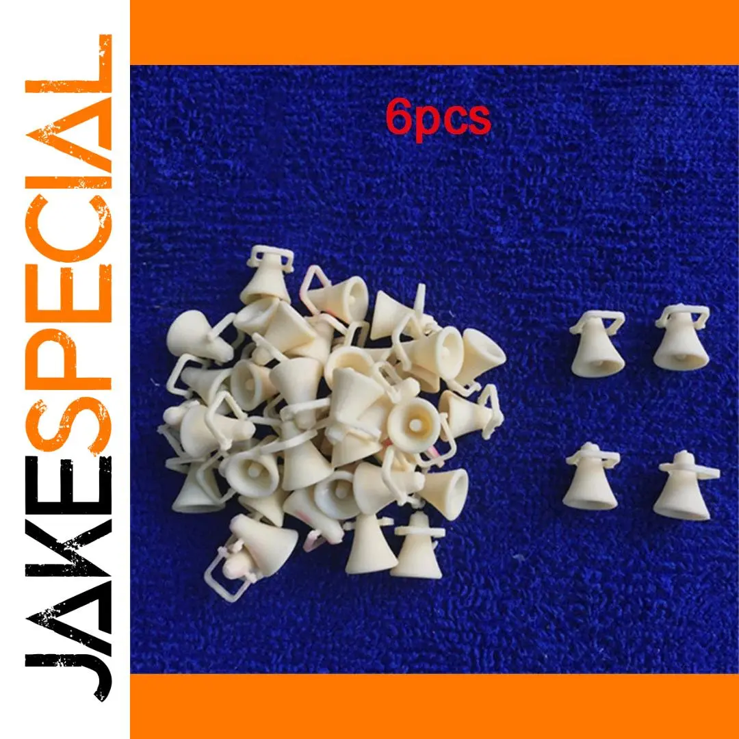 Miniature Resin Nautical Horns Set (6 pieces) 1 Miniature Resin Nautical Horns Set (6 pieces)