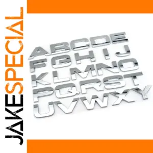 Chrome 3D Vehicle Emblems Set for Land Rover