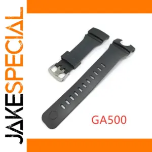 Black Rubber Strap for GA500 Watches