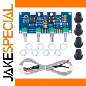 Blue Dual-Channel Preamplifier Tone Board for Audio Systems