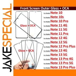 Xiaomi Redmi Note Replacement Front Glass and OCA Sheet