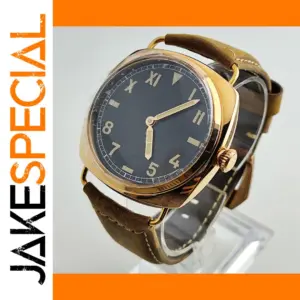 Dwayne Campbell 47mm Gold-Tone Mechanical Watch