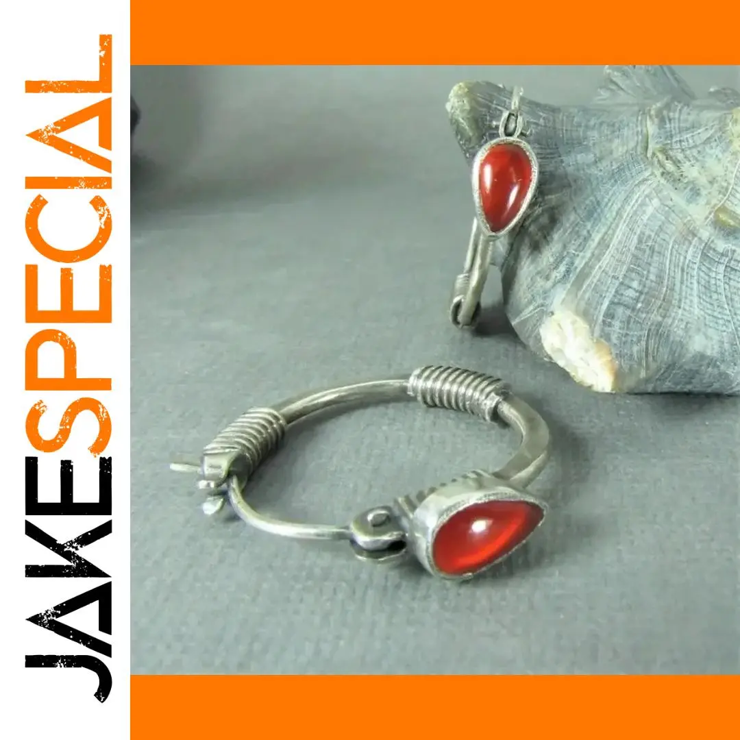 Water Drop Earrings with Synthetic Gems 1 Water Drop Earrings with Synthetic Gems