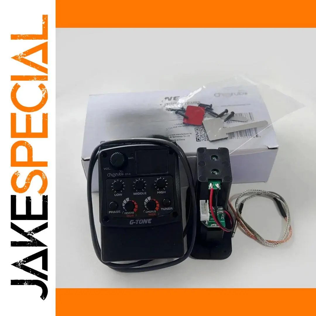 Cherub G-Tone Series GT-6 Acoustic Preamp 1 Cherub G-Tone Series GT-6 Acoustic Preamp