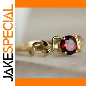 Elegant Gold and Silver Zircon Cocktail Ring