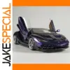 Purple 1:18 Diecast Supercar Model with Lights