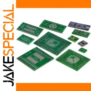 IC Transfer Board for QFP, TQFP, LQFP, FQFP 32-100 Pins
