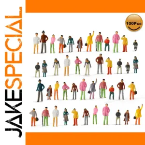 100 Painted Miniature Figures for HO/OO Scale