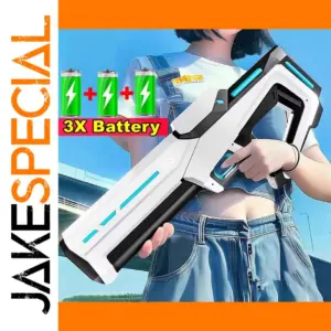 Futuristic Electric Water Gun with LED Lights