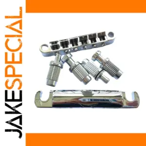 Chrome Silver Guitar Hardware Set Model 8158