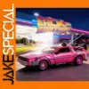 Vibrant Pink 1:24 DeLorean Time Machine Model