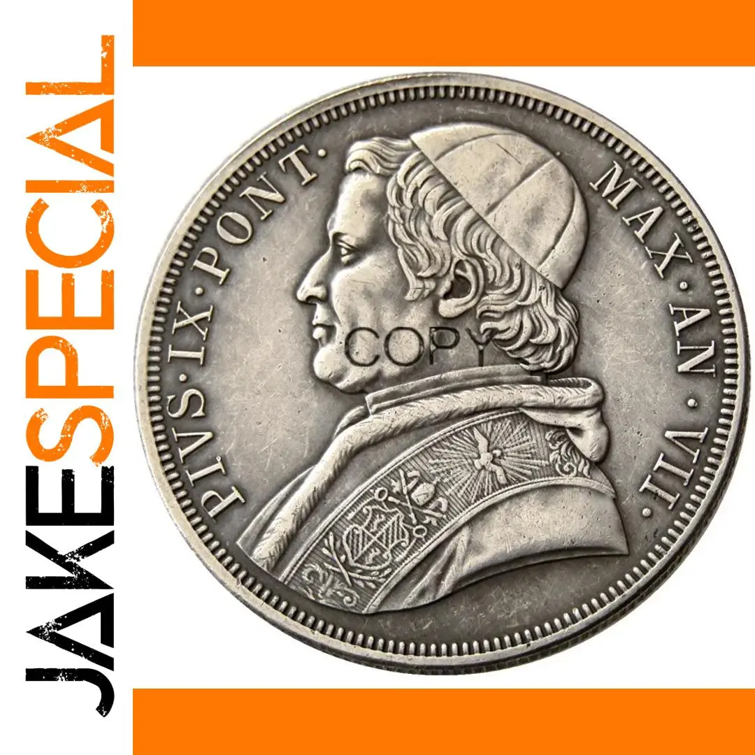 Papal States Replica Coin Set 1848-1854 1 Papal States Replica Coin Set 1848-1854