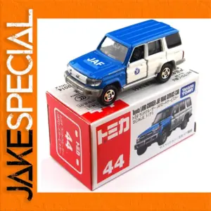 Toyota Land Cruiser JAF Diecast Model 7cm Blue Collection Display