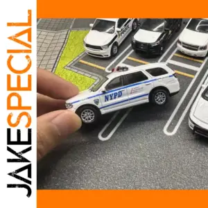 NYPD Police SUV Miniature Model 1:64 Scale