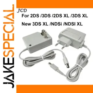 White Power Adapter for Nintendo Consoles